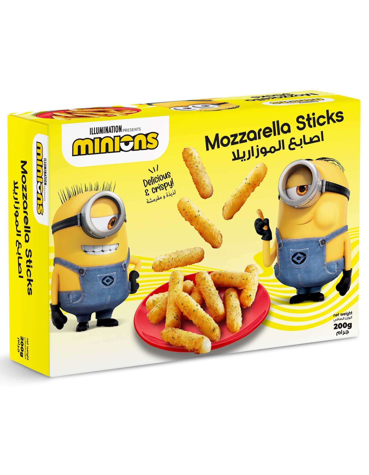 Minions Frozen Mozarella Sticks Gms Nass Foods Bahrain